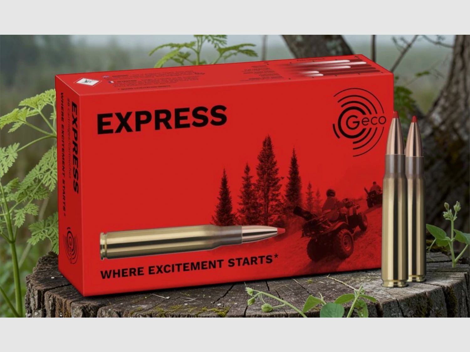 Geco Express Jagdpatrone Kal. 8x57 IS 11,7 g