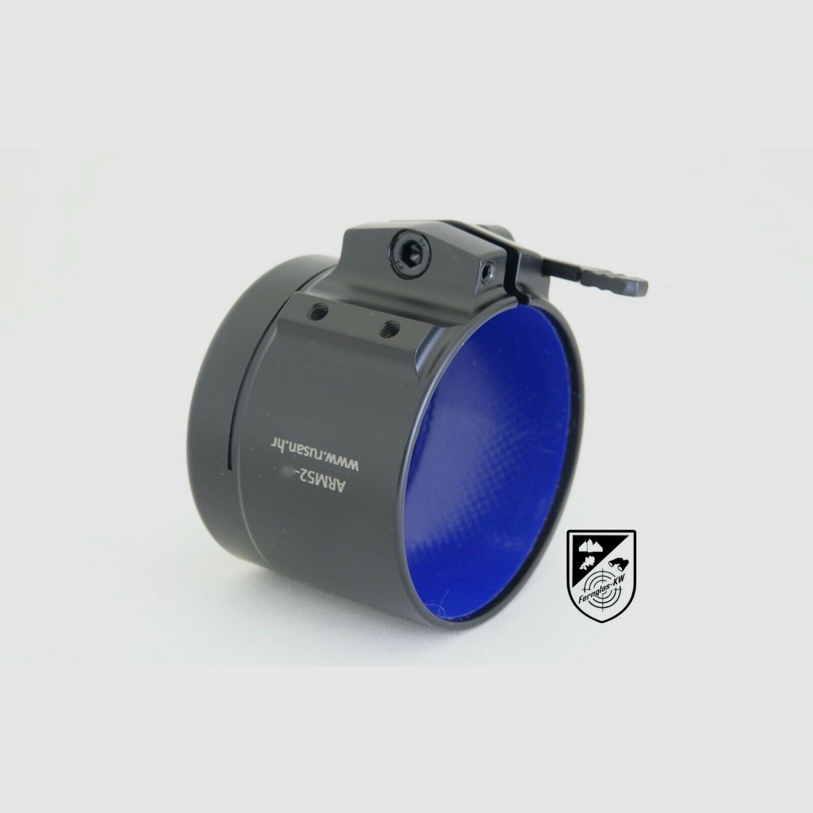 Rusan Adapter ARM52 Schnellspannverschluss innen gummiert 57mm