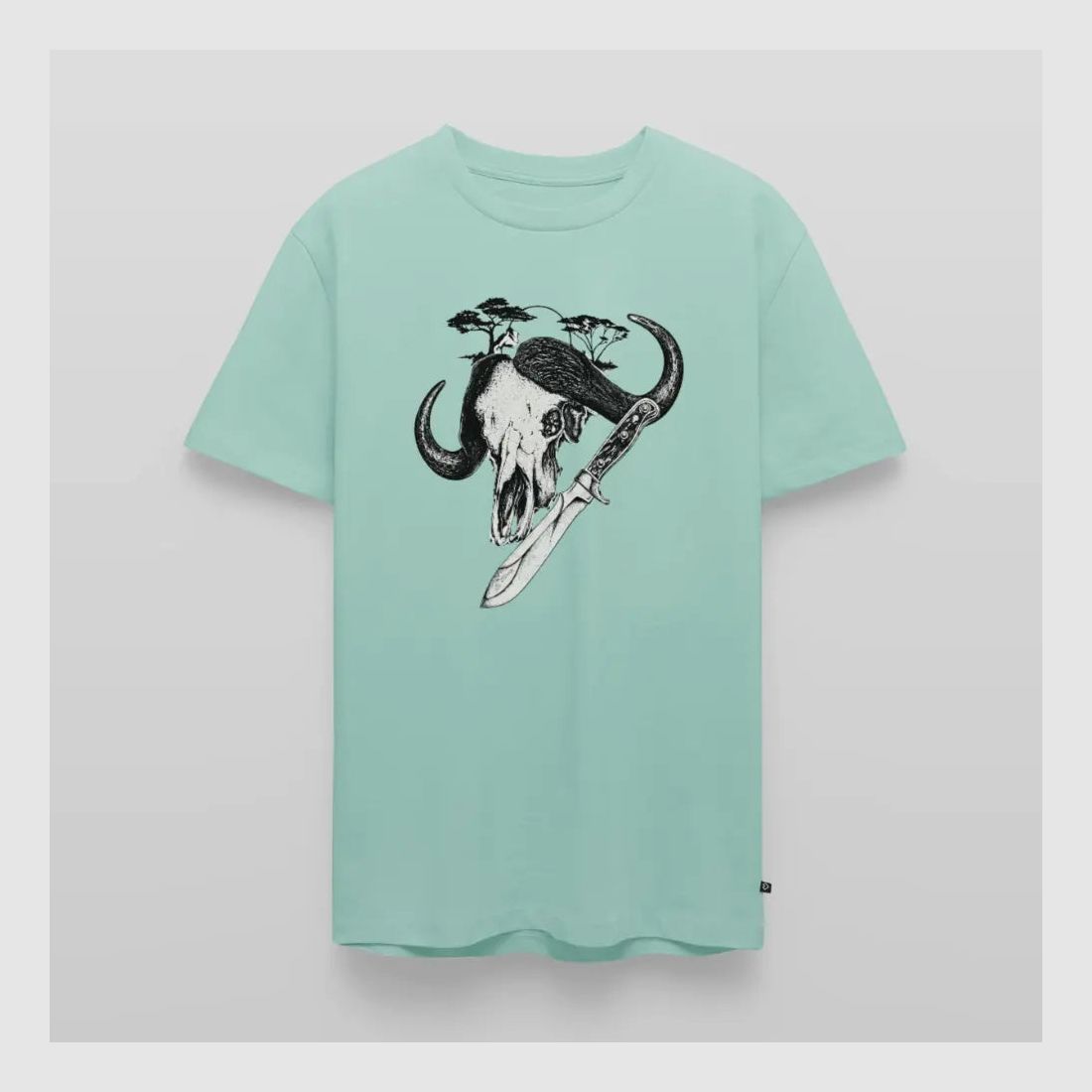 PUMA Men´s Premium T-Shirt „White Hunter – Big Game"