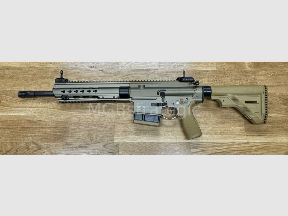 Heckler & Koch MR308 A3 13" - halbautom. Büchse .308 Win. Farbe sandfarben / RAL8000 - H&K MR 308 A3 - zivile Version des H&K 417 / H&K G27k