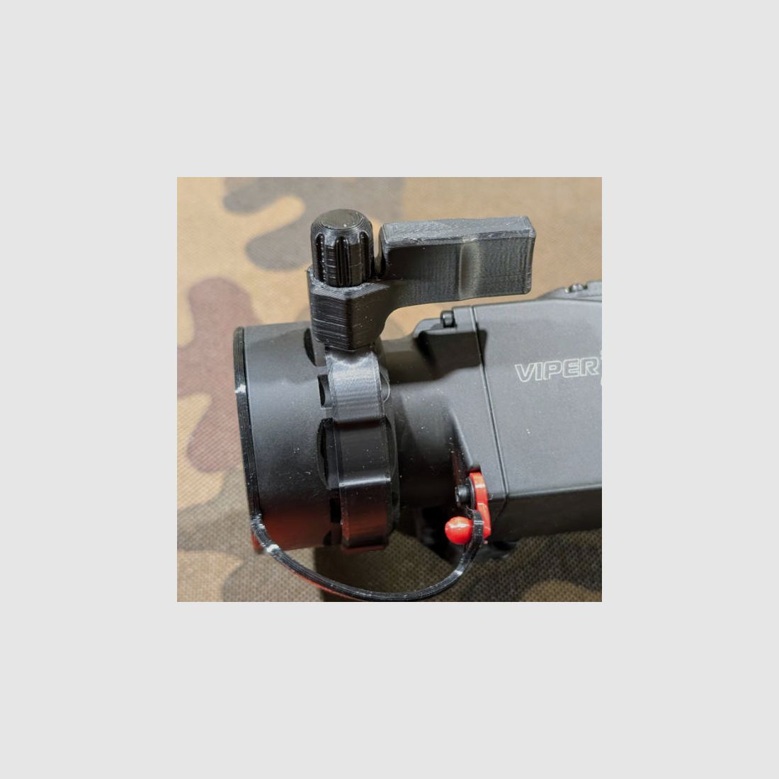 For Nitehog Viper 50 Next: Quick adjustment lever for attachment device focus