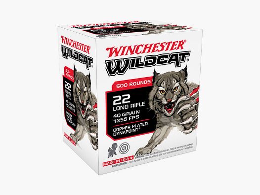 Winchester Wildcat Dynapoint 40grs - 500pcs