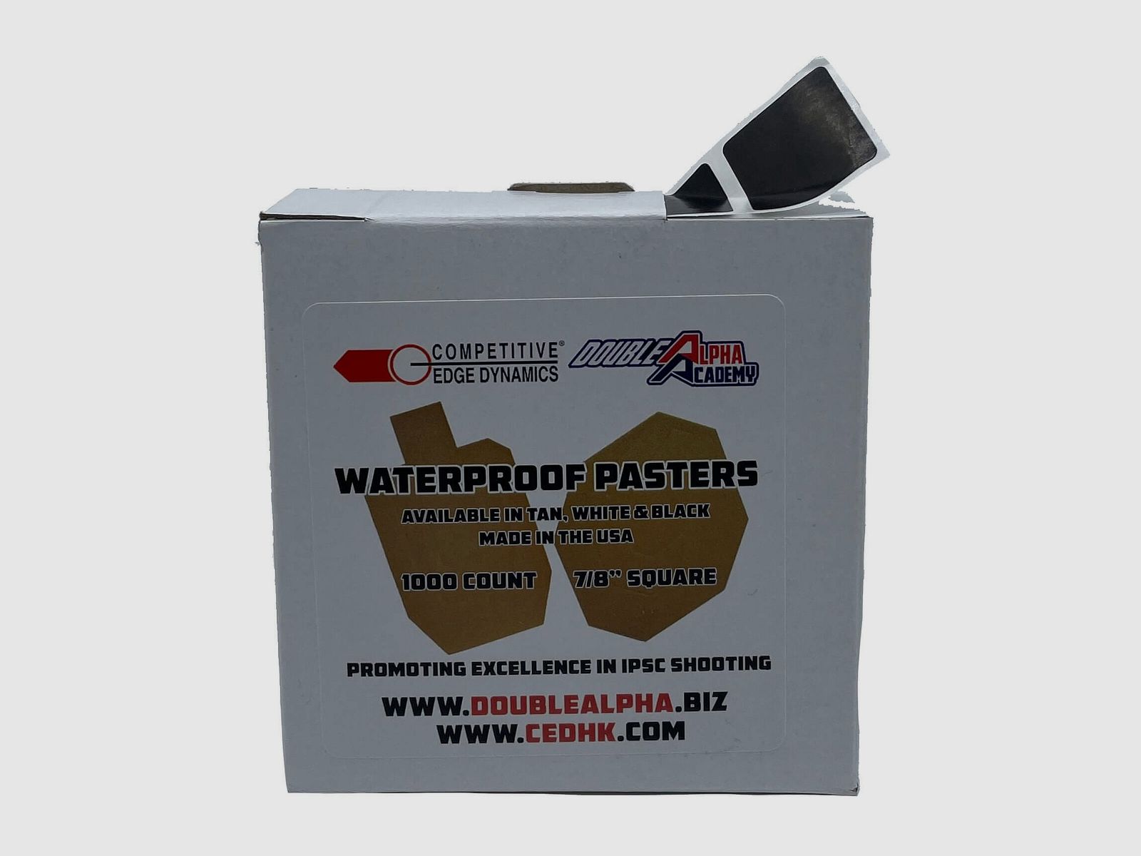 CED/DAA Wasserdichte Schusspflaster - Schwarz