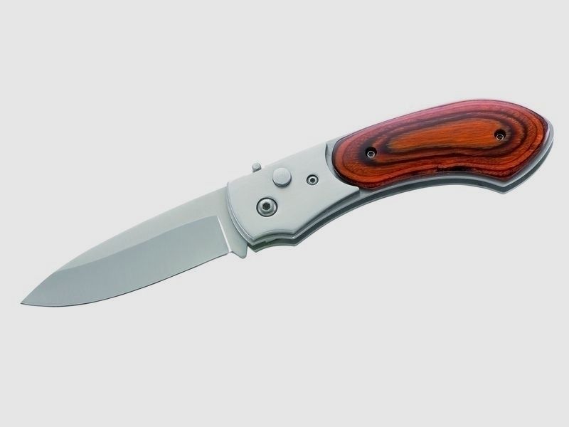 Spring knife, pakkawood, elegant, case