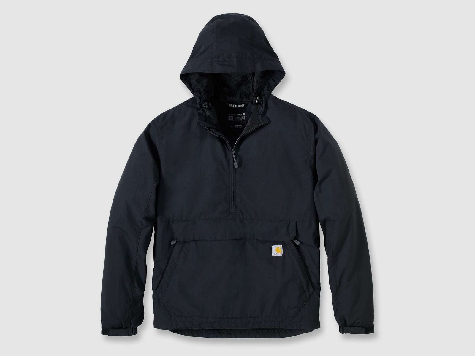 Carhartt Leichtgewicht Packbarer Anorak, Herren, Black, S