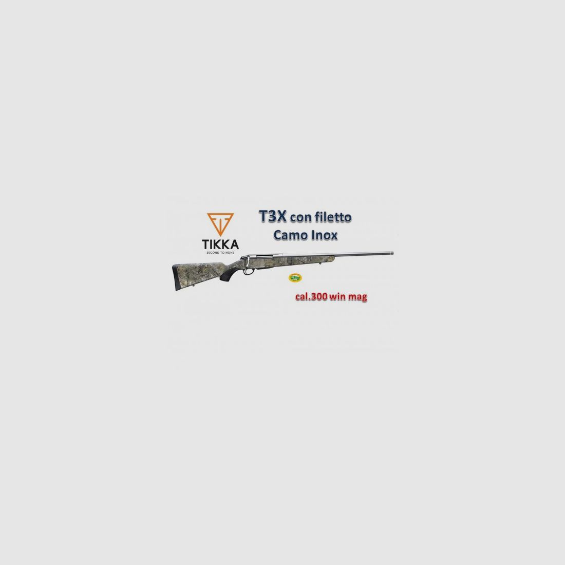 TIKKA * T3X Camo Edelstahl cal.300 win mag