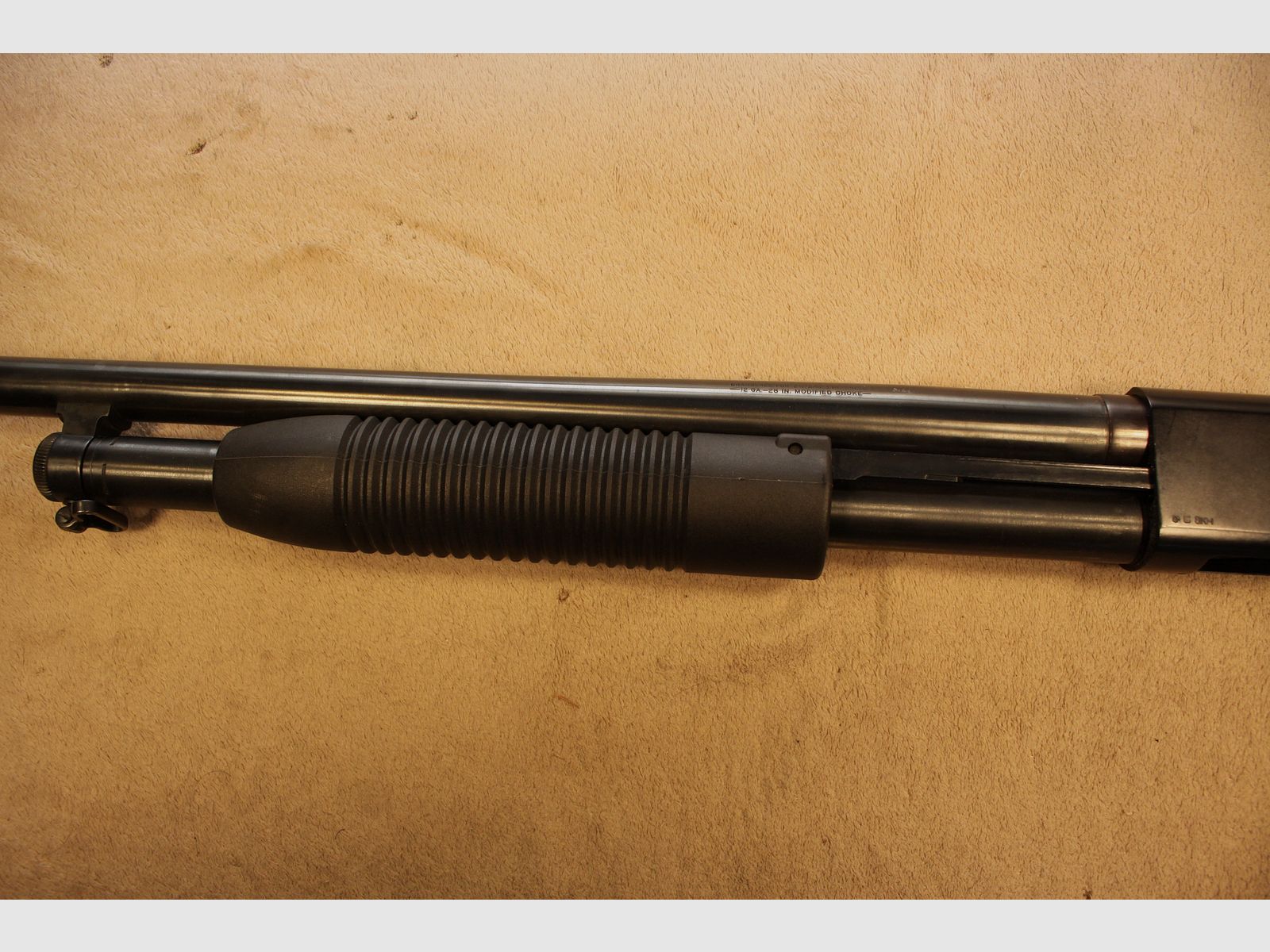 Mossberg Maverick with 26 inch barrel.