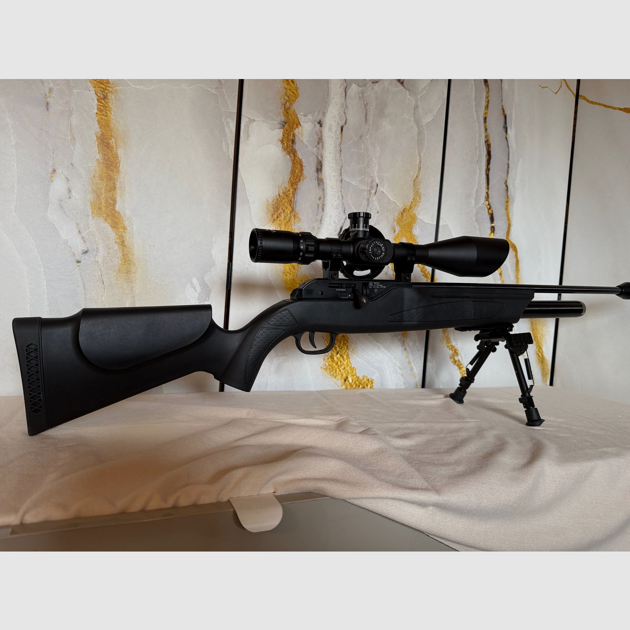 Walther 1250 Dominator 4,5 mm (.177) Diabolo, PCP, < 7,5 J