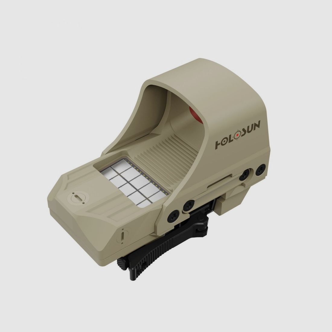 Holosun Set, Holosun Reflexvisier, Modell HS510C-RD-FDE mit rotem Wechselabsehen: 2MOA Dot, 65MOA Circledot & 65MOA Circle und Magnifier HM3X-FDE, Bild 4 von 12