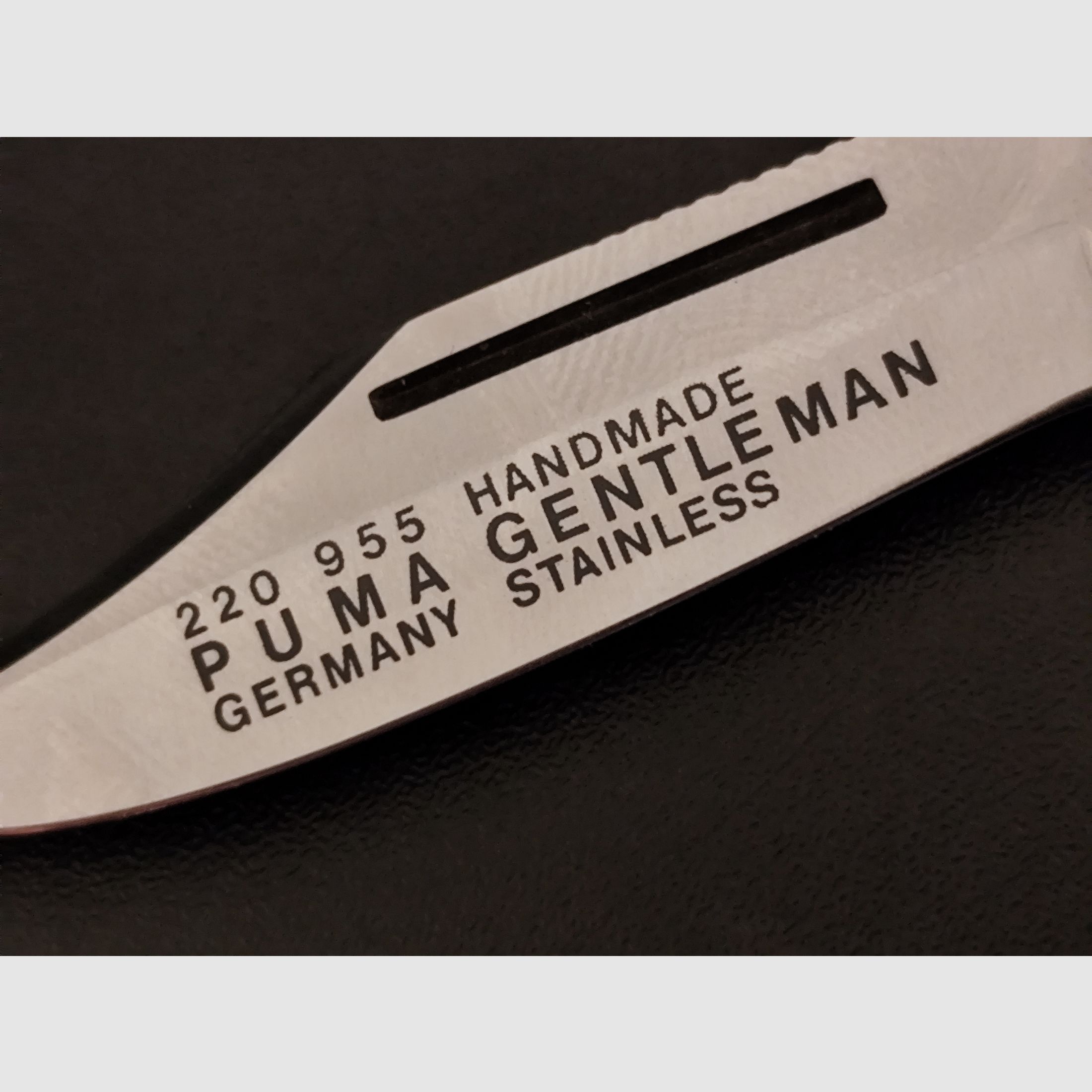 Puma Gentleman Germania Acciaio Inossidabile 220 955 Coltello Lockback 22881
