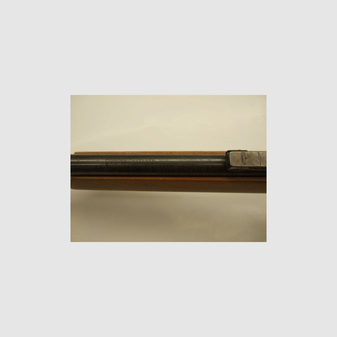 Anschütz 1386 * Spannanzeige per Signalstift