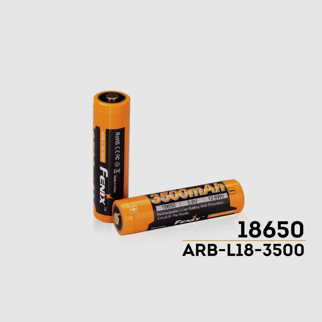 Fenix ARB-L18-3500 mAh 18650 Akku