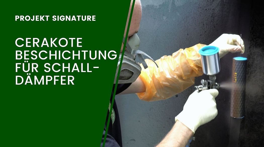 Cerakote Beschichtung für Renardo Schalldämpfer