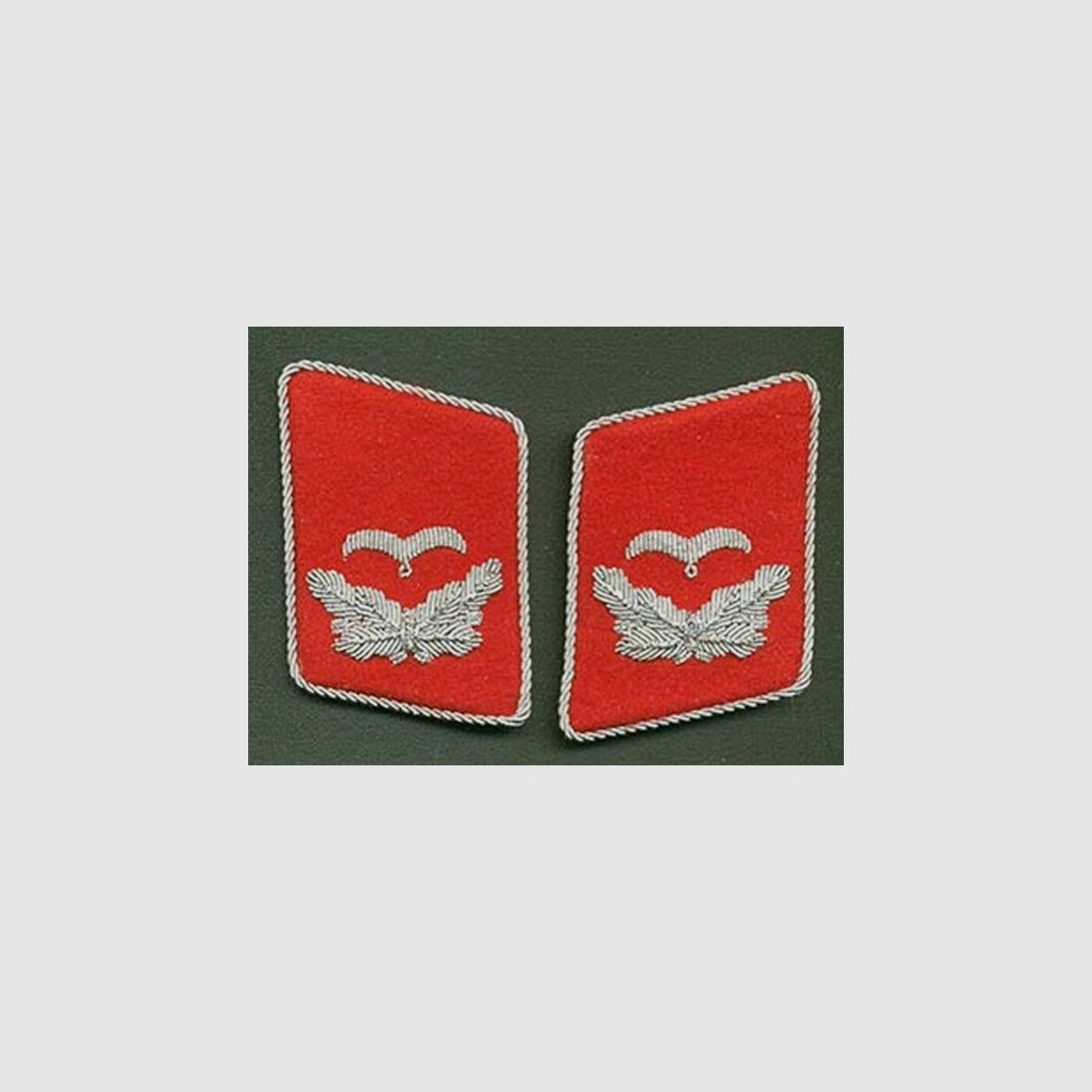 Kragenspiegel Luftwaffe Leutnant Flak Repro !!!