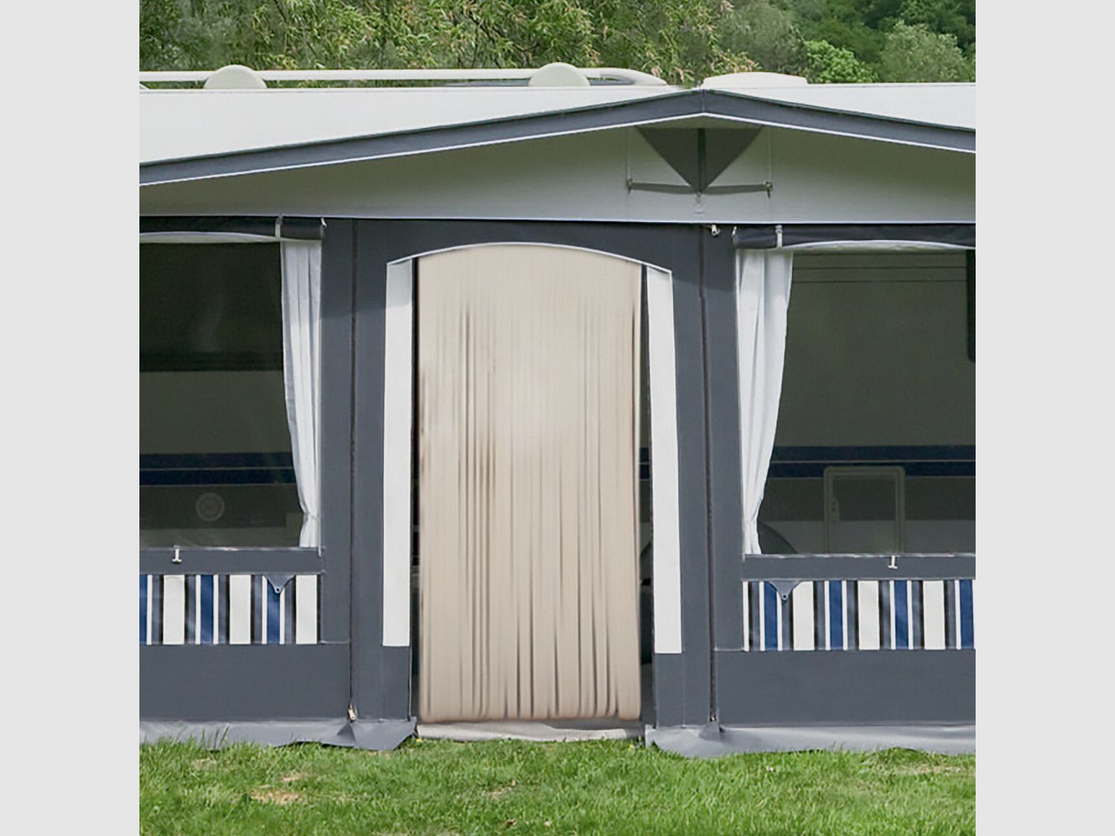 Tenda per porta Curtina4U, bianco crema, 60 cm, immagine 5 di 5