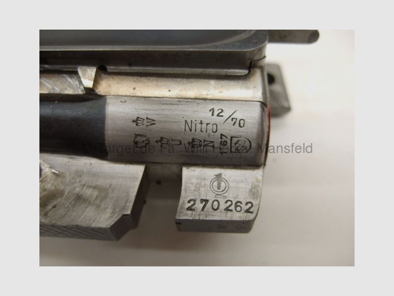 Simson Suhl escopeta de caza de doble cañón * Doble disparador * Estado nota 2,5