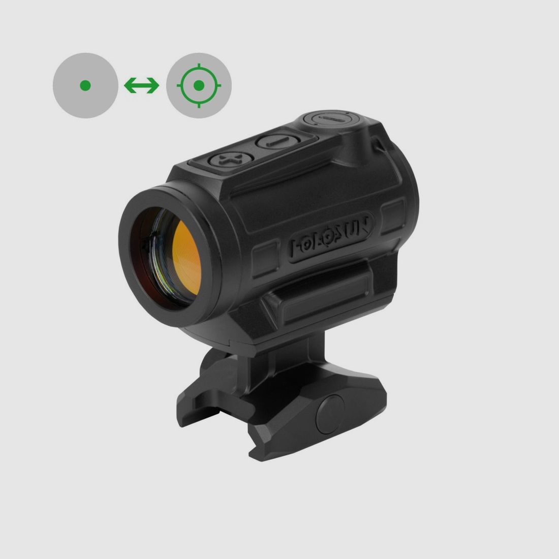 Holosun Reflexvisier ARO-CORE-MRS-GR, mit grünem Wechselabsehen: 2MOA Dot & 65MOA Circledot, Bild 1 von 9