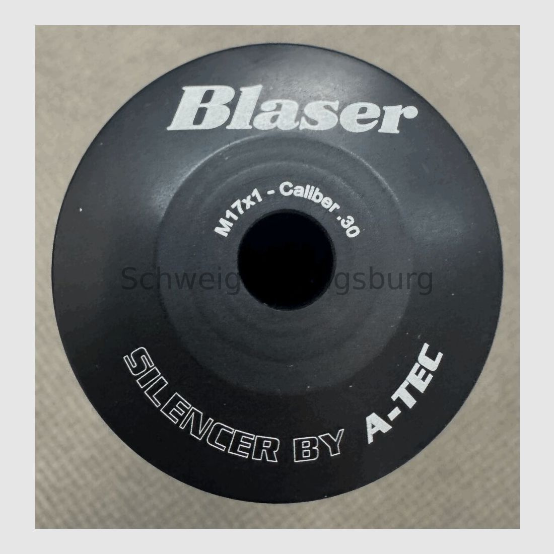 Overbarrel silencer Blaser silencer M17x1 cal. .30 A-TEC