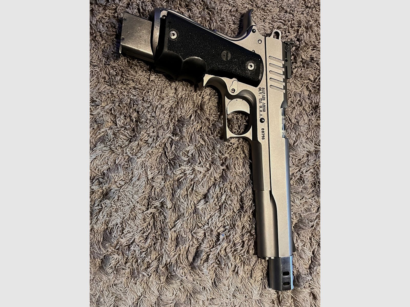 Safari Arms Matchmaster pistol with interchangeable system