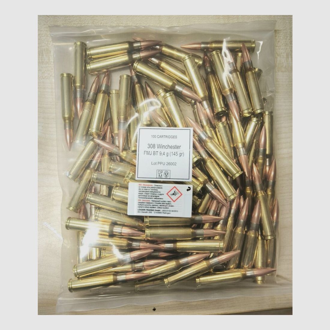 Prvi Partizan PPU .308 FMJ BT
