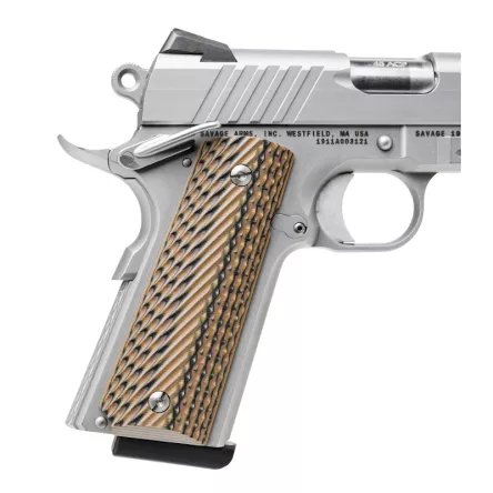 Pistolet SAVAGE 1911 GOVT STYLE STAINLESS WITH RAIL cal. .45 ACP, image 10 sur 13