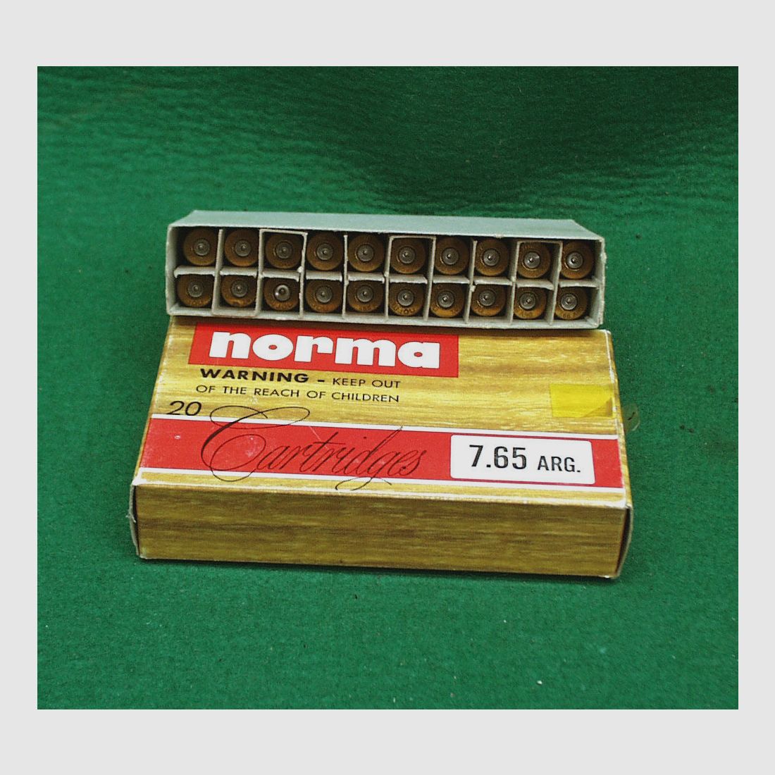 norma casquillos 7,65 ARG., usados