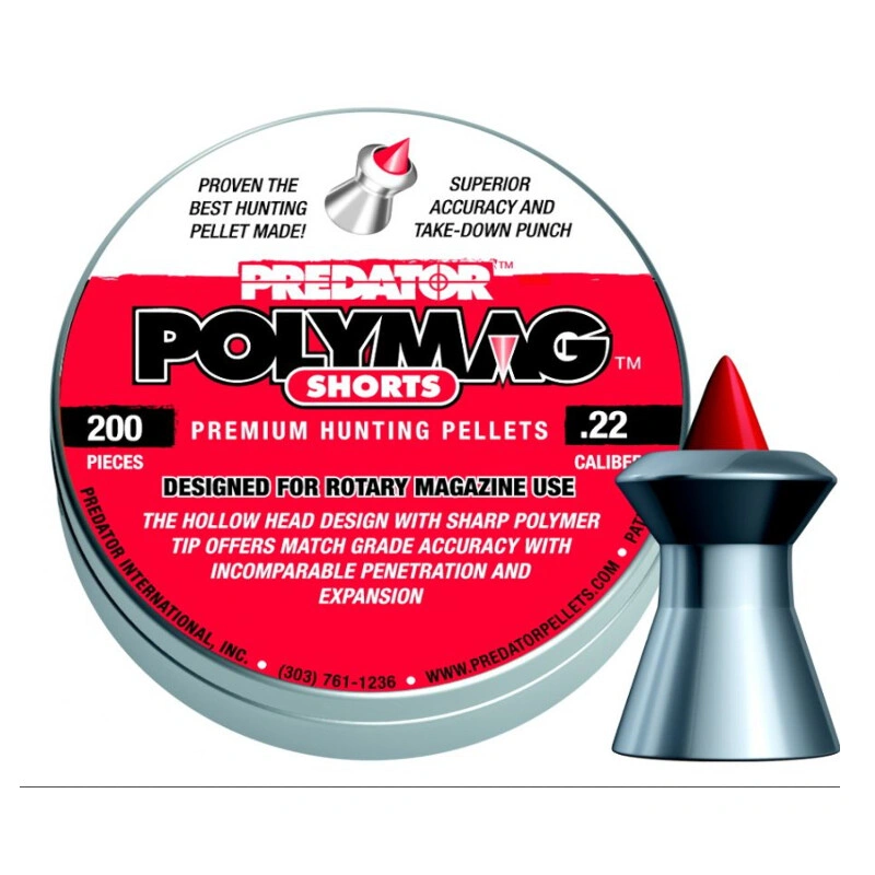 JSB Predator Polymag Shorts 5,5mm .22 15,89 gr (200 pz.)