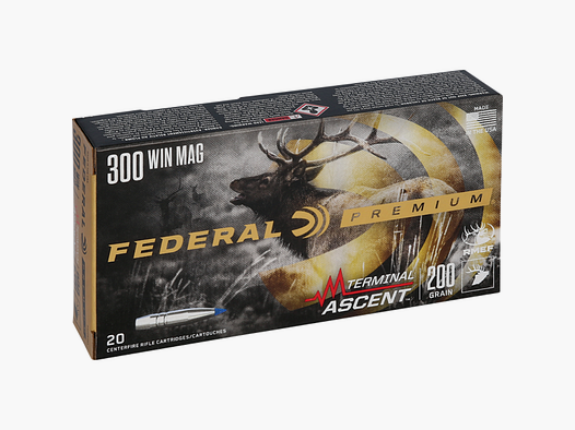 Patronen Federal Terminal Ascent Kaliber 300 Win Mag
