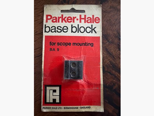 Mauser 98 (met laadhefboom) montage base Parker Hale Base Block BA 9