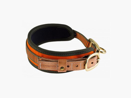 Collier chien de sang orange fluo - Niggeloh