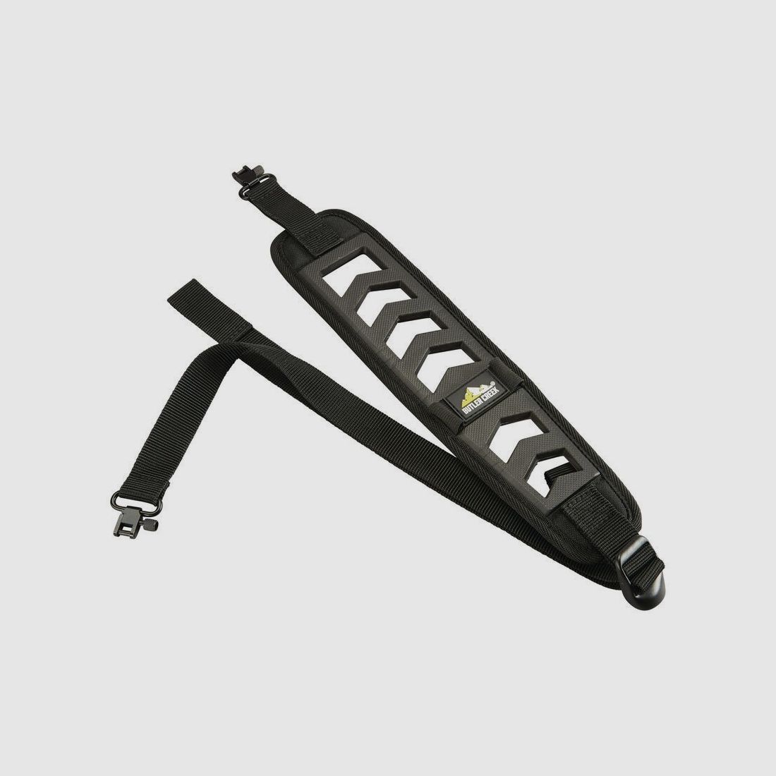 Butler Creek Featherlight smalle geweerriem met ringen – zwart, afbeelding 1 van 10