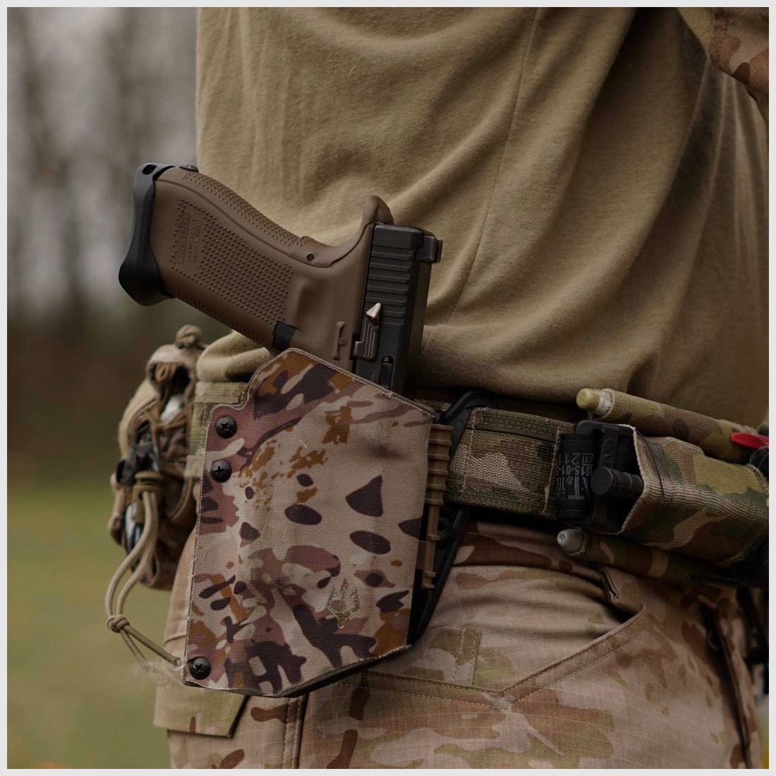 BLACK TRIDENT - THOR Holster (OWB) for MantisX