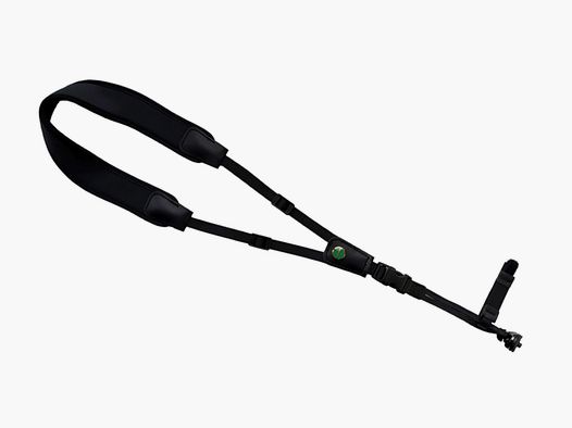 Niggeloh 406600260 MONO correa para el cuello para cámaras térmicas y dispositivos de visión nocturna negra