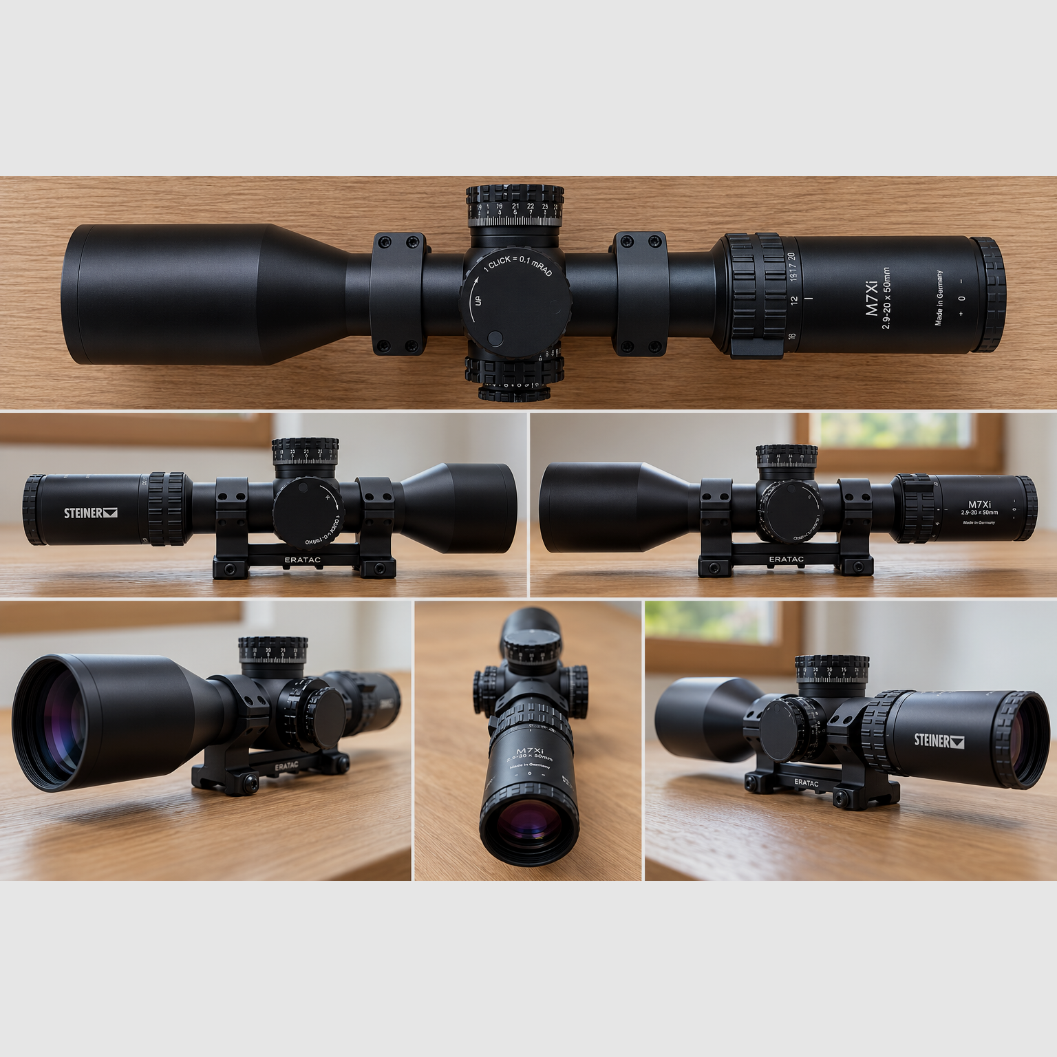 Steiner M7Xi 2,9–20×50 opt. ERA-TAC Montage