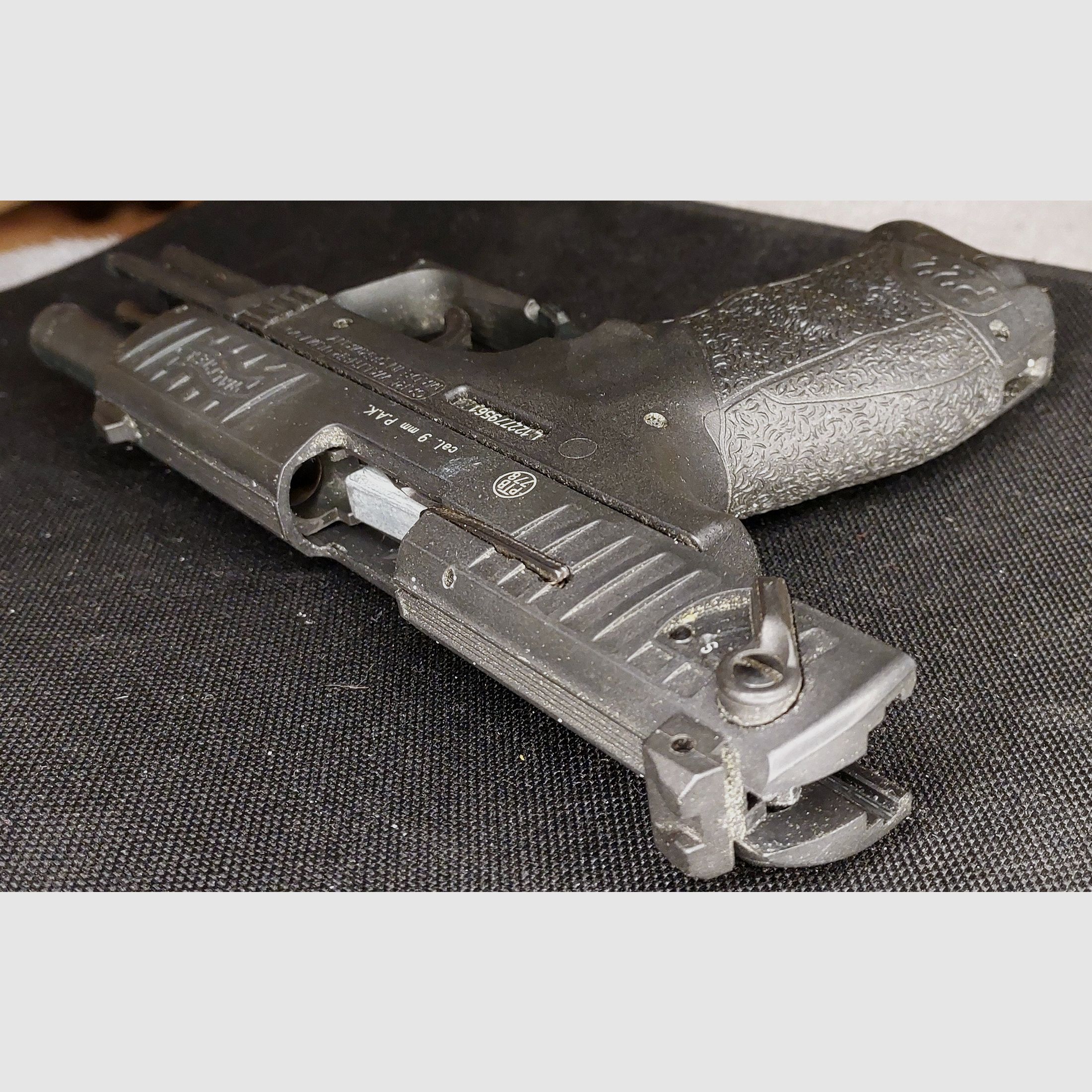 Walther P22Q Schreckschuss Pistole 9mm P.A.K. schwarz (PTB 778)