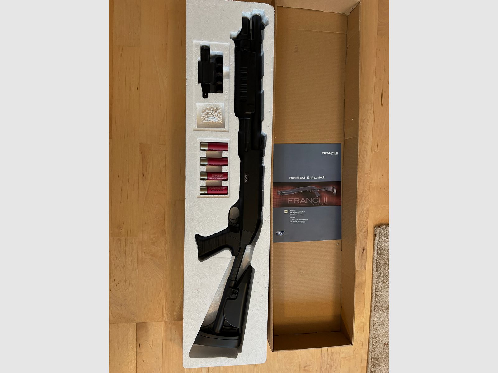 Softair Franchi SAS 12 Flex Stock, Kal. 6mm BB