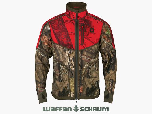 Härkila Fleeejacke Kamko ReversibleWSP Green/MossyOak Break-upCountry