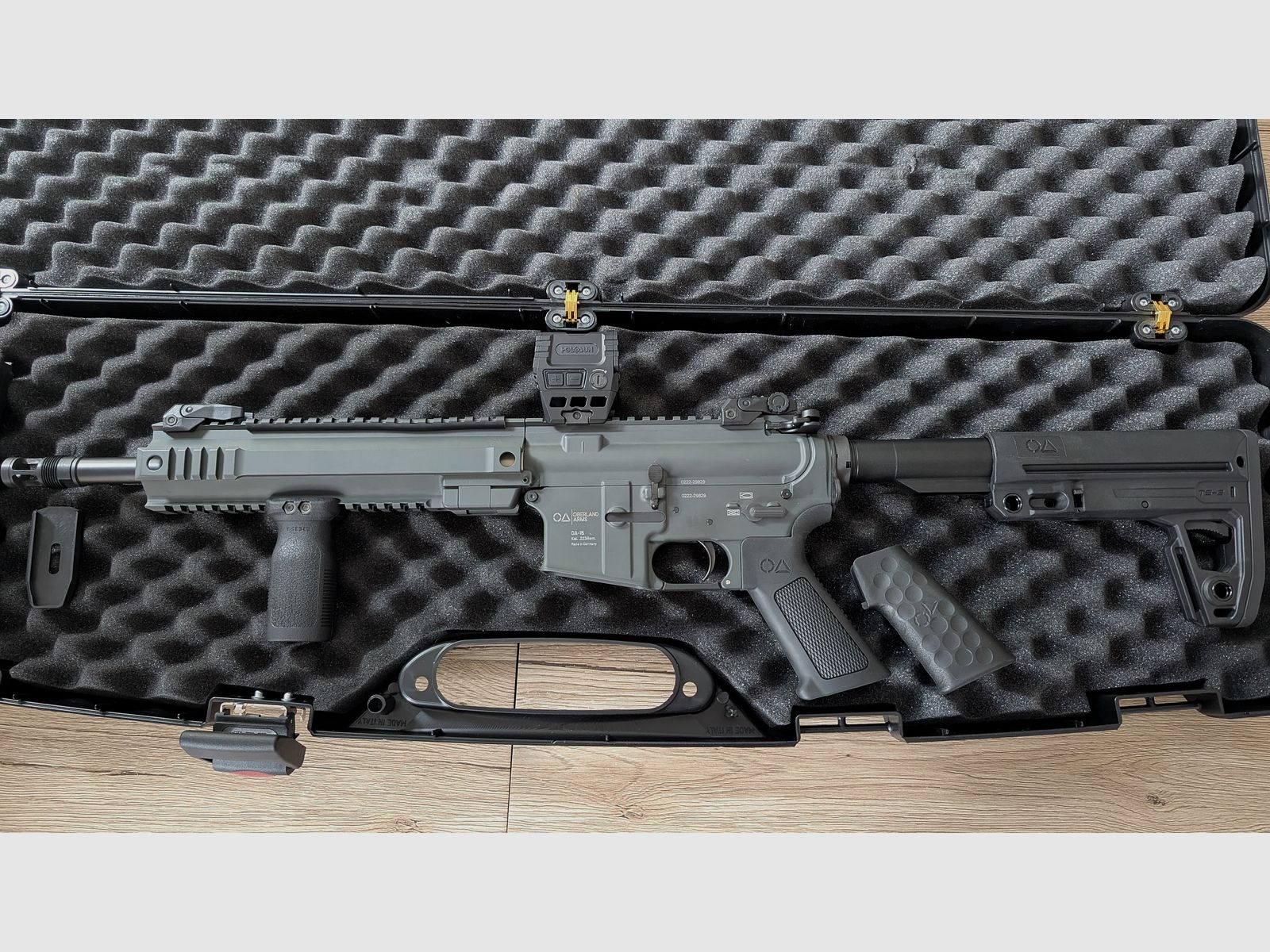 Oberland Arms OA-15 PR M11, 12" in Battleship Grey