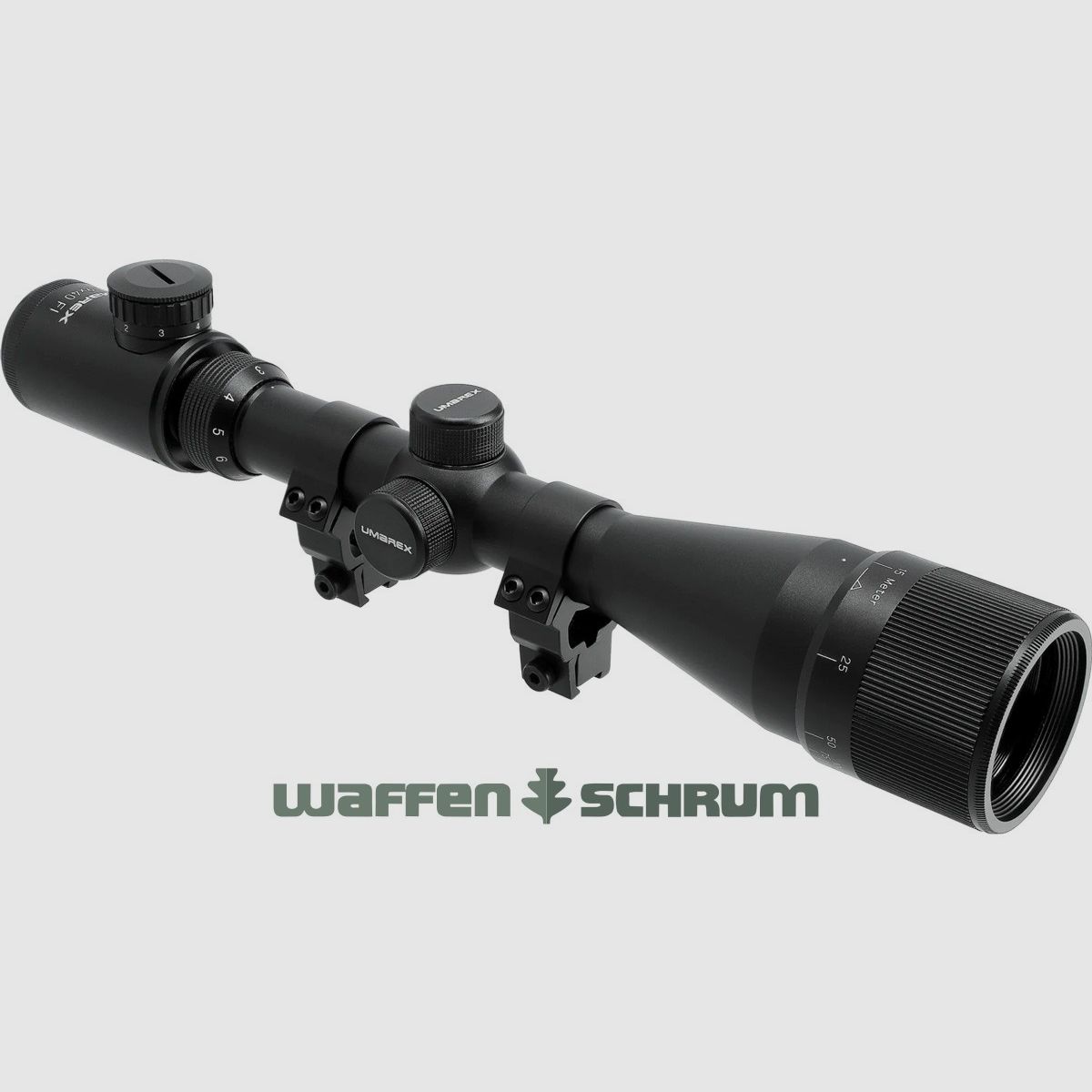 Umarex 3-9x40 Full Illuminated including mount for 11mm rail