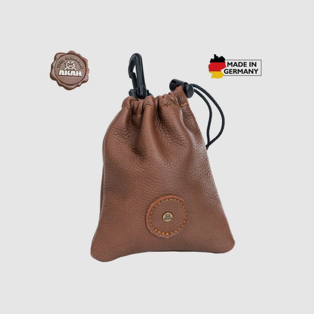 AKAH Leckerli Beutel aus Elchleder