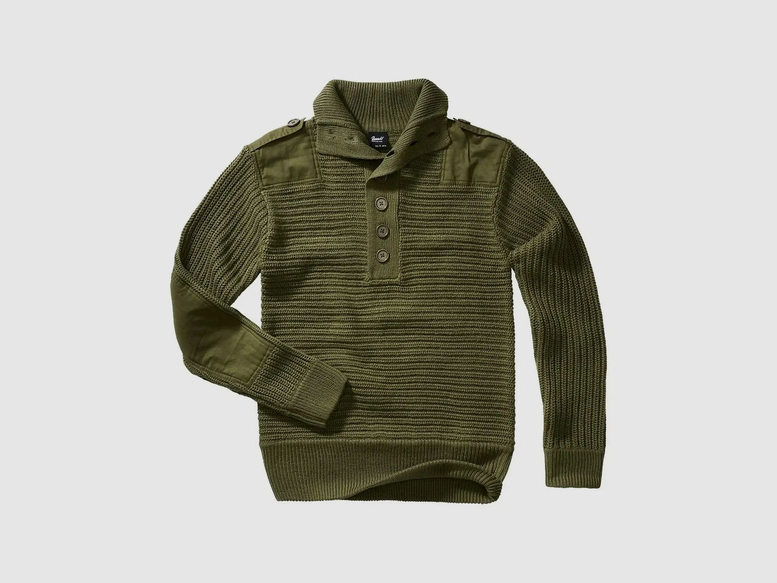 Brandit Brandit Pullover Alpin - Olive / S Men