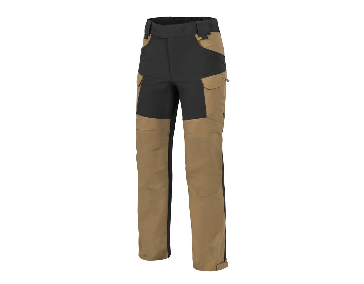 Helikon-Tex - Spodnie HYBRID OUTBACK PANTS® - DuraCanvas® - Coyote / Czarny - SP-HOP-DC-1101A