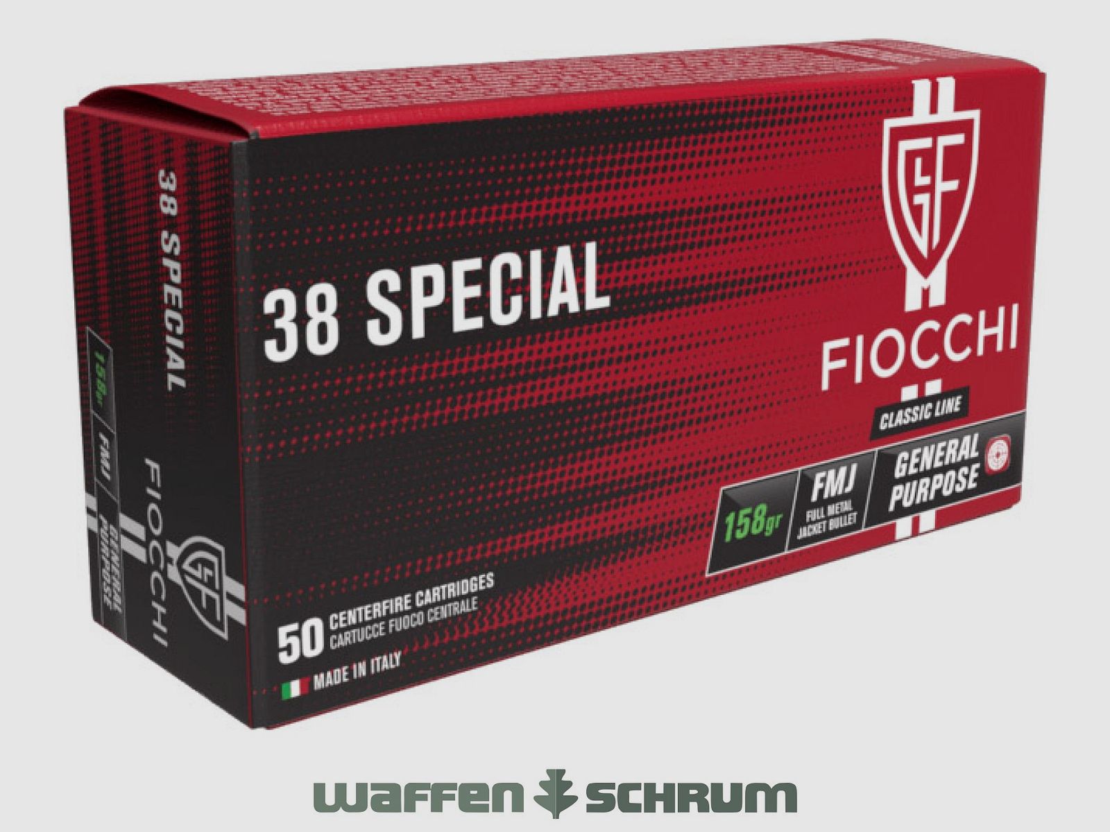 Fiocchi LRN 10,24g - 158gr. .38Special