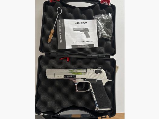 Big Fifty Chrom Umarex 9mm Schreckschuss