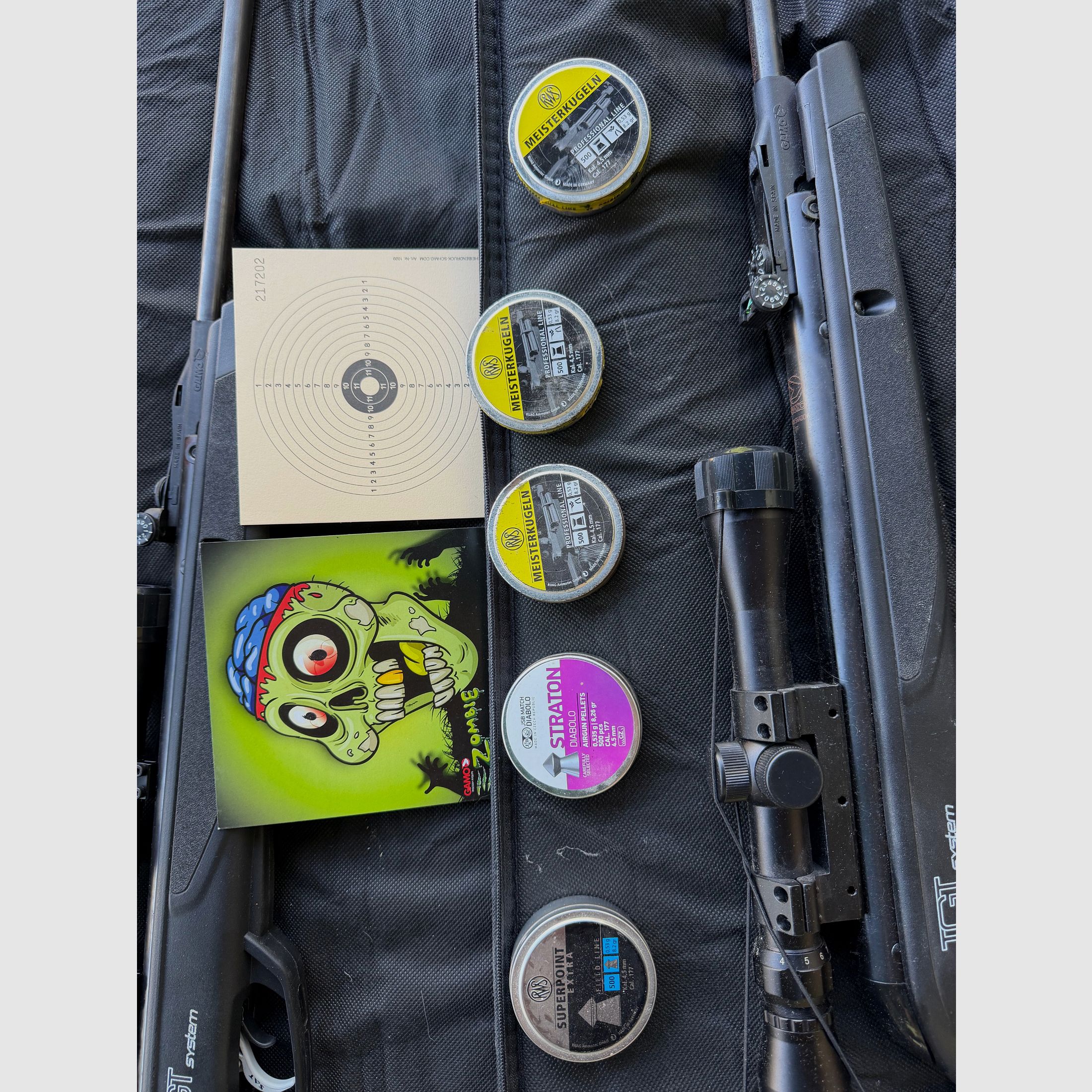 2x Gamo IGT System carabine à air 4,5 mm incl. scope & accessoires complets