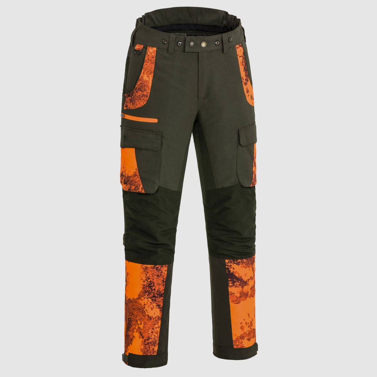Pinewood Hose Forest Camou Mossgreen/Strata Blaze