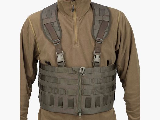 Zentauron Zentauron Chest Rig Modular Split Front steingrau oliv
