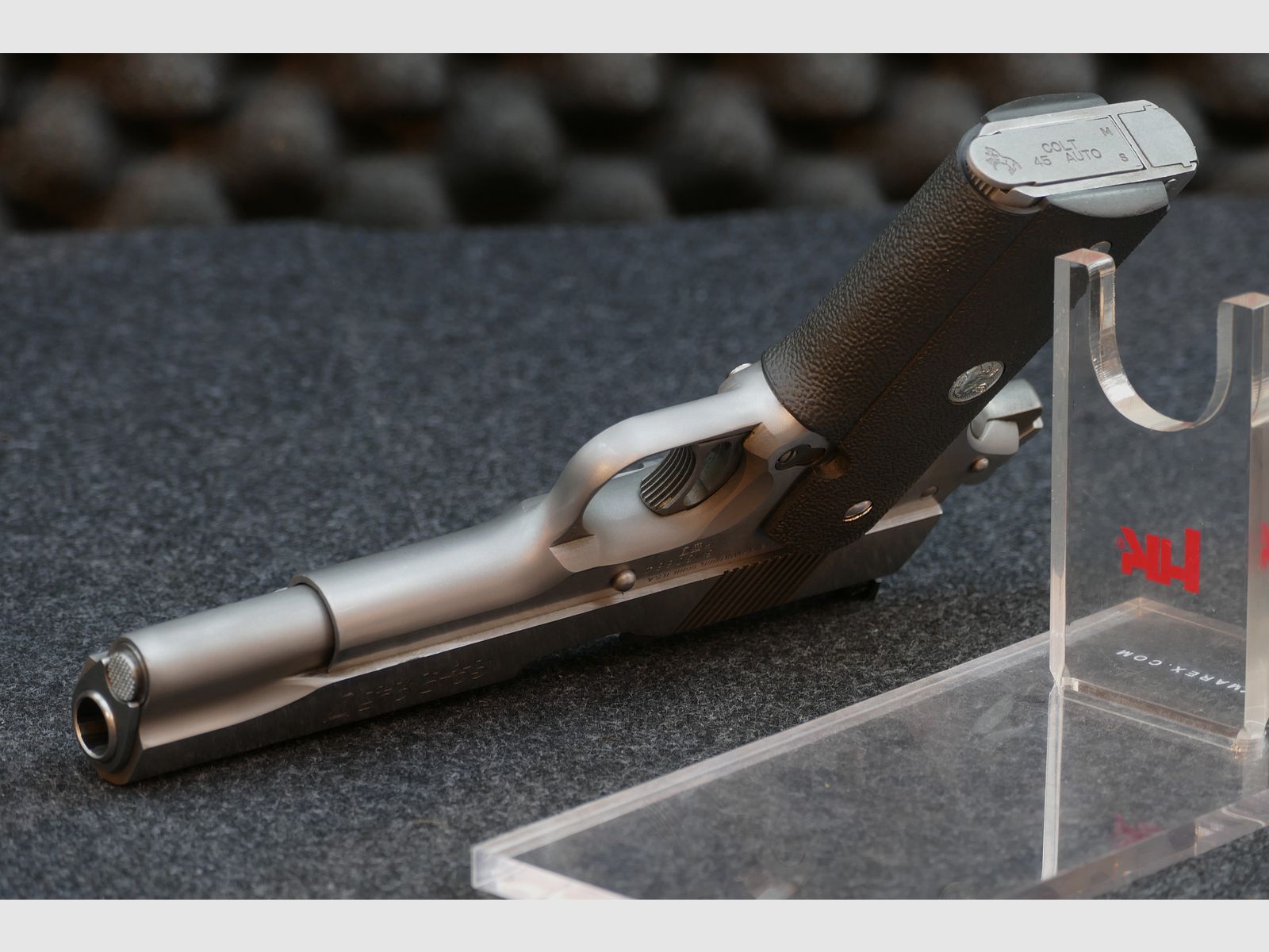 Colt Series 80 MK IV — Gold Cup National Match — .45 Auto (.45 ACP), stainless steel