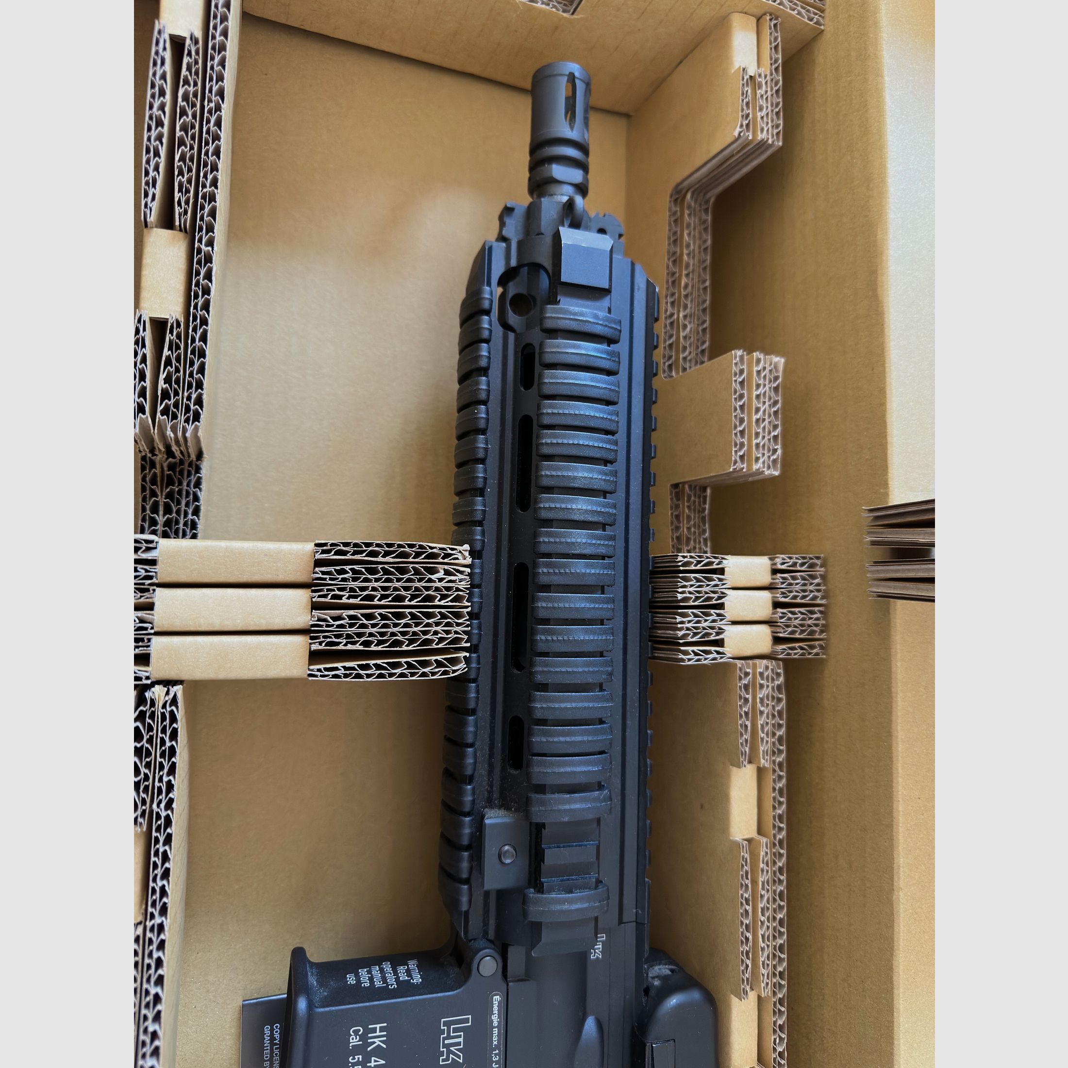 VFC HK416 CQB V2 S-AEG electric Airsoft 6 mm BB + accessories + original packaging