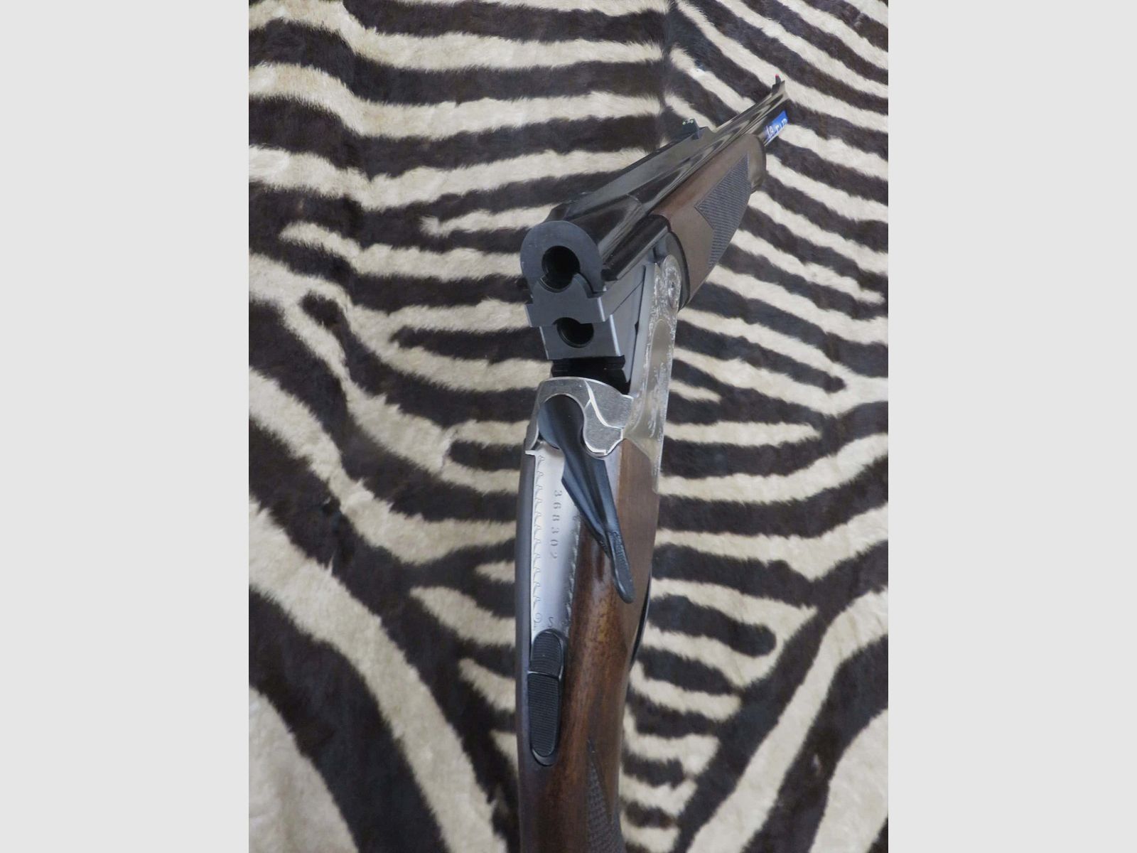 Bockdoppelflinte FAIR Premier Ergal Kal.8x57JRS Läufe 55 cm – Auszieher – Einabzug, Bild 10 von 12